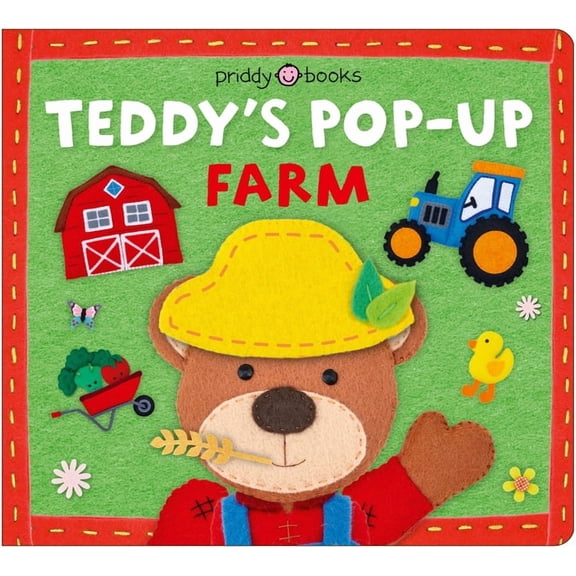 Learn with Bear Teddy's Pop-Up Farm (Learn with Bear): With 5 Amazing Pop-Up Surprises!, (Board Book)