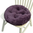 thumbnail image 6 of kladzum Circular Fluff Seat Cushion 15.7"x15.7" Chair Stool Butt Cushion Thickened Dining Chair Cushions Futon Floor Seat Cushions Office Chair Cushion for Living Room Bedroom, 6 of 6