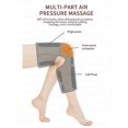 thumbnail image 3 of Air Pressure Leg Massager Hot Compress Kneading Relax Muscle Improve Blood Circulation Knee Physiotherapy Instrument, 3 of 5