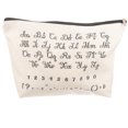 thumbnail image 1 of Bolsa de maquillaje con cremallera, pequeña bolsa de viaje para cosméticos, organizador de maquillaje, monedero para mujer, 1 of 6