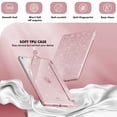 thumbnail image 4 of Funda INFILAND para iPad de 9ª, 8ª y 7ª generación de 10,2 pulgadas con soporte para lápices, 4 of 9