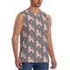 thumbnail image 2 of Fotbe Poodle Dog Men's Camiseta sin Mangas Estampada para Hombres, Playera Casual para Gimnasio, Entrenamiento, Playa-Small, 2 of 7