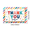 1A, variant on Colorful Theme Appreciation Banner Decorative Design Thank You Banner Celebration Prop for Employee Recognition Indoor Decoration Event Celebration