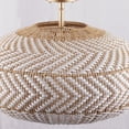thumbnail image 6 of Crystorama Lighting - Zanzibar - 4 Light Semi-Flush Mount-11 Inches Tall and 22, 6 of 11