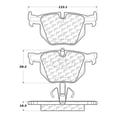 thumbnail image 2 of Centric 104.11700 Ceramic Brake Pad, 2 of 4