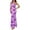 Floral Purple, variant on PRETTYGARDEN Womens Summer One Shoulder Maxi Dress Floral Sleeveless Bodycon Mesh Long Formal Wedding Guest Dresses