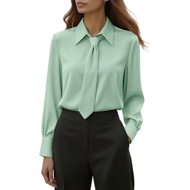 Eres Más Que una Camisa de Puntuación de Prueba Casual de Manga Larga Blusa de Poliéster de Cuello Redondo para las Mujeres, Camisa de Bufanda Top Mujer Sudadera de Moda para Uso Diario