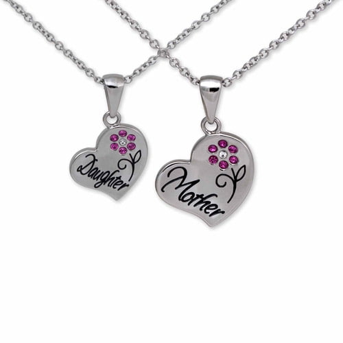 mom and daughter necklaces walmart