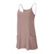 thumbnail image 4 of Vestido de tenis para mujer SCZ con pantalones cortos sin mangas tirantes finos color rosa claro 2xl, 4 of 6