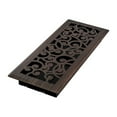 thumbnail image 5 of 4in x 12in Wonderland Style Oil Rubbed Bronze Metal Heating and Cooling Air Floor Register (5 PACK) - Overall 5 1/4" x 13 1/4", 5 of 5