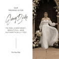 thumbnail image 5 of David’s Bridal, The Edit by DB Studio Women's Formal Sweetheart Ball Gown with Detachable Sleeves, Full Length, Tulle, 5 of 6
