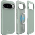 thumbnail image 1 of TUDIA Funda MergeGrip para Google Pixel 9 Pro XL, Compatible con MagSafe, Resistente, Color Verde Lirio, 1 of 8