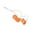 Orange, variant on Neck Hanging High Battery Ear Hanging Non In Ear Plug-in Type-C Fast Charging True Wireless Low Latency Sports Bluetooth Earphones