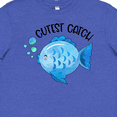 thumbnail image 4 of Inktastic Cutest Catch Cute Blue Fish Youth T-Shirt, 4 of 5