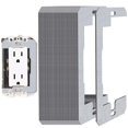 thumbnail image 1 of DECOHS 30 Pcs Wall Plate Spacer- Metal Flush Fit Device Leveling Plates- Receptacle Spacers Shims Leveler for Fixing Walls Electrical Outlet Electrical Boxes, 1 of 7