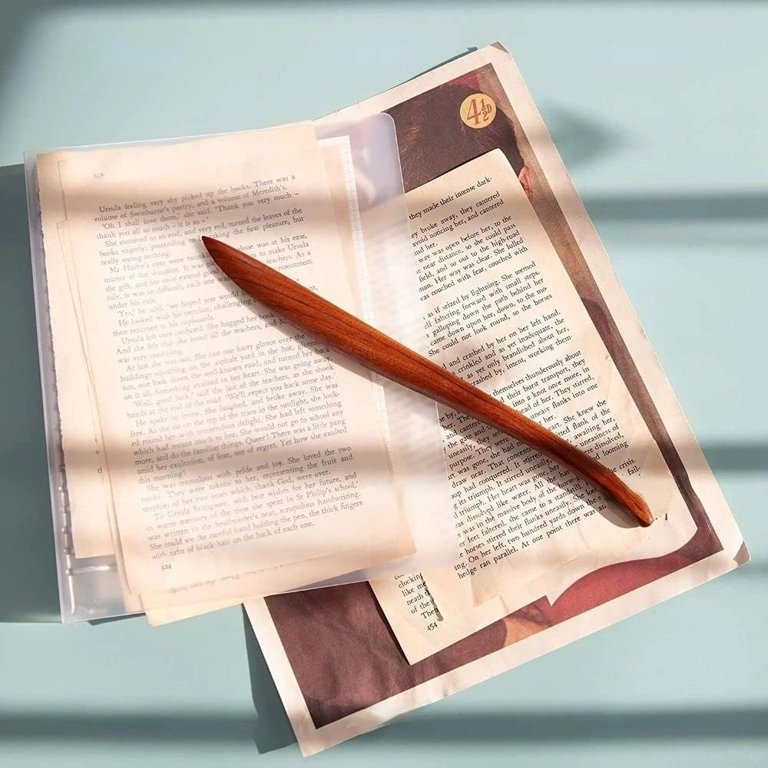 Letter Opener and Bookmark - Handmade Wooden 2 in 1 Cool Desk