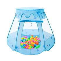 Children's Tent Foldable Star Portable Mosquito Net Polyester Play House Mat Hexagonal Mesh Indoor Kids Play Space Easy to Install Store