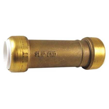 Brass Repair Coupling - SHARKBITE Slip Coupling ,Brss,4.49in.L,7/8in. dia UIP3016