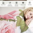thumbnail image 3 of Chilfamy Roses Print Throw Blanket for Bed Couch Car, Lightweight Soft Blanket for Kids and Adults, All Seasons Blanket 40x50in, 3 of 6