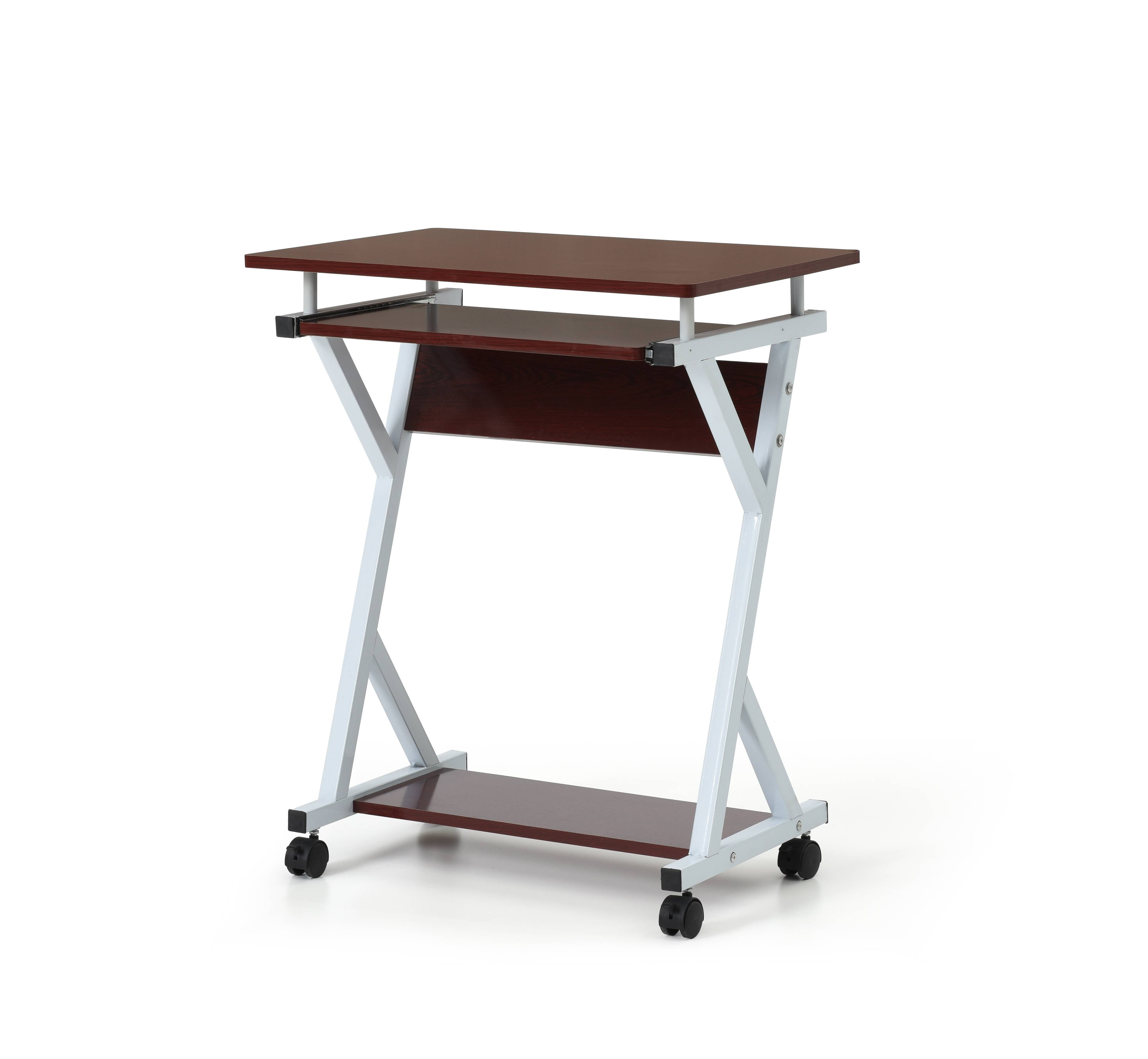 Hodedah Wood Top Laptop Desk, Multiple Colors