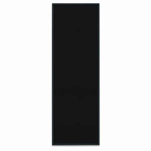 Black dry erase board 12' x 36' Black aluminum frame