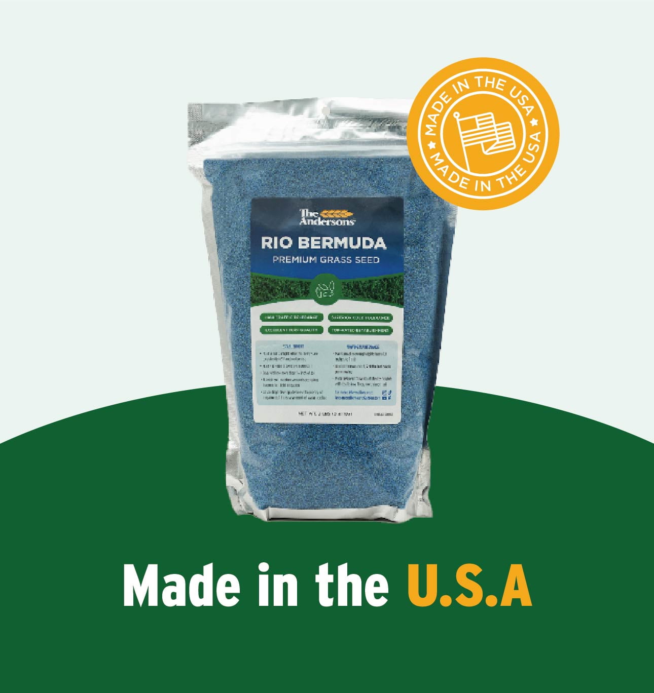 The Andersons Rio Bermuda Premium Grass Seed - 2lbs