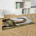 thumbnail image 3 of Rug, Popular Rugs, Safari Rugs, Machine Washable Rugs, Animal Rug, Indoor Rugs, Pattern Rug, Elephant Rug, Personalizeds Rugs, Farmhouse Rug, 2.6'x5' - 80x150 cm, 3 of 8