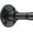 Black, variant on DEROFIT 1" Heavy Duty Shower Rod - 29 to 63" Adjustable Industrial Shower Curtain Rod Wall Mounted for Bathroom,Closet,Room Divider - Matte Black