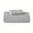 Gray, variant on 2/3PCS solid color coin pattern print bedspread set,1 Quilt+1/2 Pillowcases,soft skin-friendly lightweight machine washable(White,Twin)