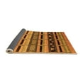 thumbnail image 2 of Ahgly Company Indoor Rectangle Solid Orange Modern Area Rugs, 5' x 7', 2 of 4