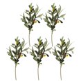 thumbnail image 1 of piezas de hojas de olivo falsas, ramas de olivo artificiales, arreglos florales, 1 of 2