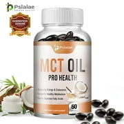 Pslalae MCT Oil Capsules 5704mg - Energy Production,Promotes Metabolism,Digestive Health 60 Capsules