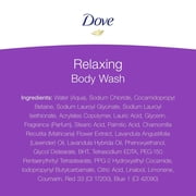Pack of (2) Dove Relaxing Body Wash, Lavender Oil and Chamomile, 22 Oz