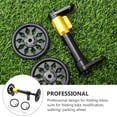 thumbnail image 2 of CIMAXIC 1 Set Bike Rear Cargo Rack Telescopic Rod Compatible for Brompton Folding Bike,5.43"X0.87"X1.99", 2 of 5