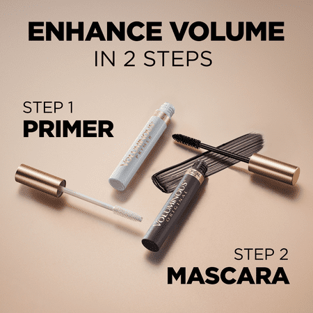 L'Oreal Paris Voluminous Original Washable Bold Eye Mascara, Black Brown, 0.28 fl oz