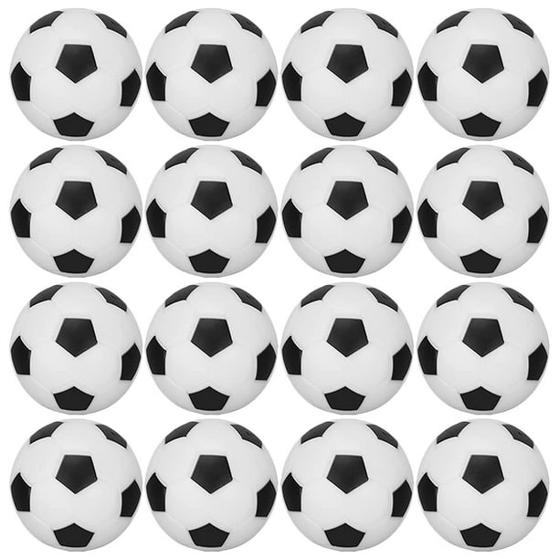 KAKOWELY 35 mini pelotas de fútbol, pelotas deportivas, pelotas pequeñas, pelotas decorativas de fútbol en miniatura.