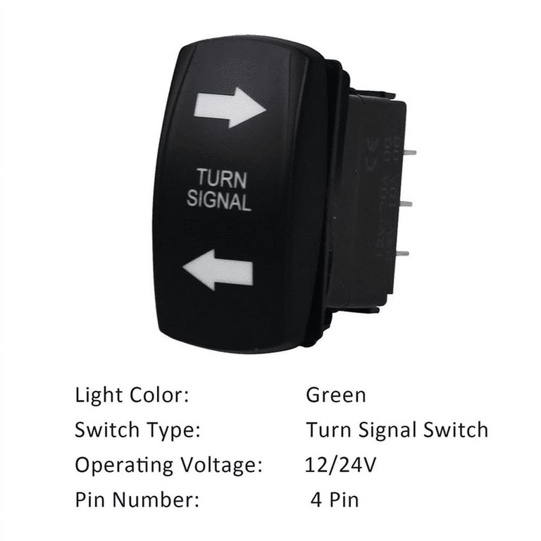 Universal 12V 3 Or 4 Pin LED Flasher Relay – CF13 GL-02 – For Motorcycle Turn Signals & Side Markers