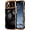Black, variant on Compatible with iPhone 11 Case  Ring Stand [Compatible with MagSafe] Cute for Women Girl Plating Wave Curly Love Heart Camera Protection Girly Phone Cover - White