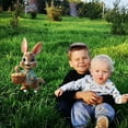 thumbnail image 4 of asddcavvf Easter Bunny Outdoor Decorative Floor Easter Easter Yard Decoration Spring Decorative Floor Graduation Sign in Book Pool Signs Christmas Signs for for Crafting, 4 of 8