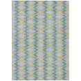 thumbnail image 2 of Addison Rugs Chantille Indoor/Outdoor Transitional Geometric Teal Machine Washable Rectangle Rug, 8' x 10', 2 of 8