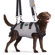 Ownpets Dog Sling Harness Outdoor Sling Bag for Spine Protection Whole Body Support Support Vest to Assist Aged Dogs Size L