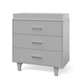 thumbnail image 6 of Child Craft Tremont 3-Drawer Dresser with Changing Table Topper, Anti-Tip Kit, Gentle Gray, 6 of 6
