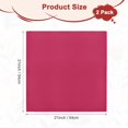 thumbnail image 3 of 2-Pack Solid Color Bandanas, 21inch/54cm Polyester Soft Headband Scarf Neckerchief for Men/Women/Cowboy, 3 of 5