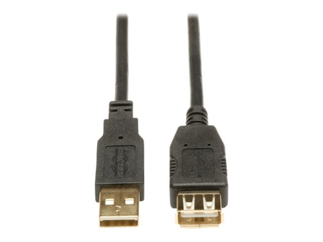 Tripp Lite USB 2.0 Gold Extension Cable, 3', U024-003