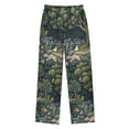 thumbnail image 2 of FORMRS Kids Pajama Pants with Pockets Size 6-8Y Boys Lounge Sleep Bottoms, Green Forest Scene, 2 of 8