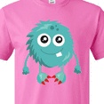 thumbnail image 4 of Inktastic Furry Monster, Blue Monster, Cute Monster, Silly T-Shirt, 4 of 5