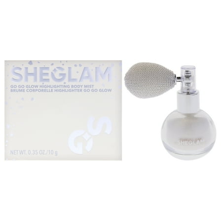 Sheglam Go Go Glow Highlighting Body Mist - Frosted Opal , 0.33 oz Body Mist