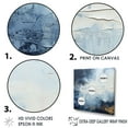 thumbnail image 3 of Designart "Blue Hued Stormy Sky" Sky Floater Framed Canvas Prints, 3 of 5