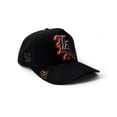 thumbnail image 1 of Gorra VAGO Style LAMX Negra Visera Curva Roja, 1 of 1