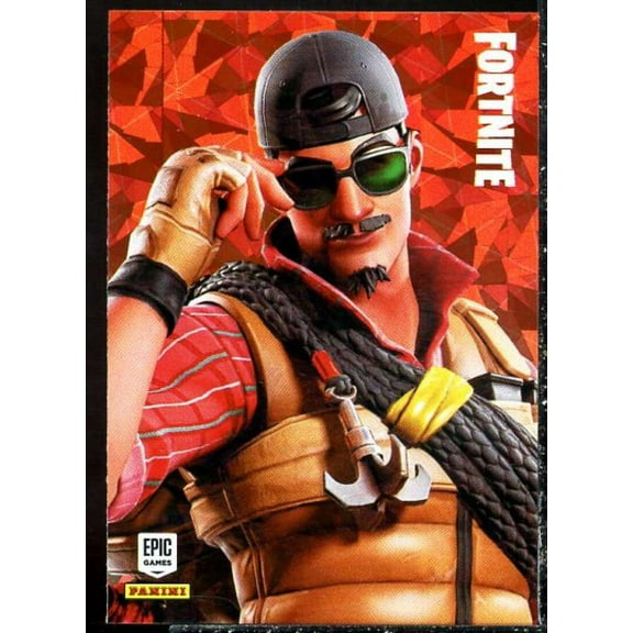 Wrangler Italy Card 2020 Panini Fortnite Series 2 Cracked Ice #108